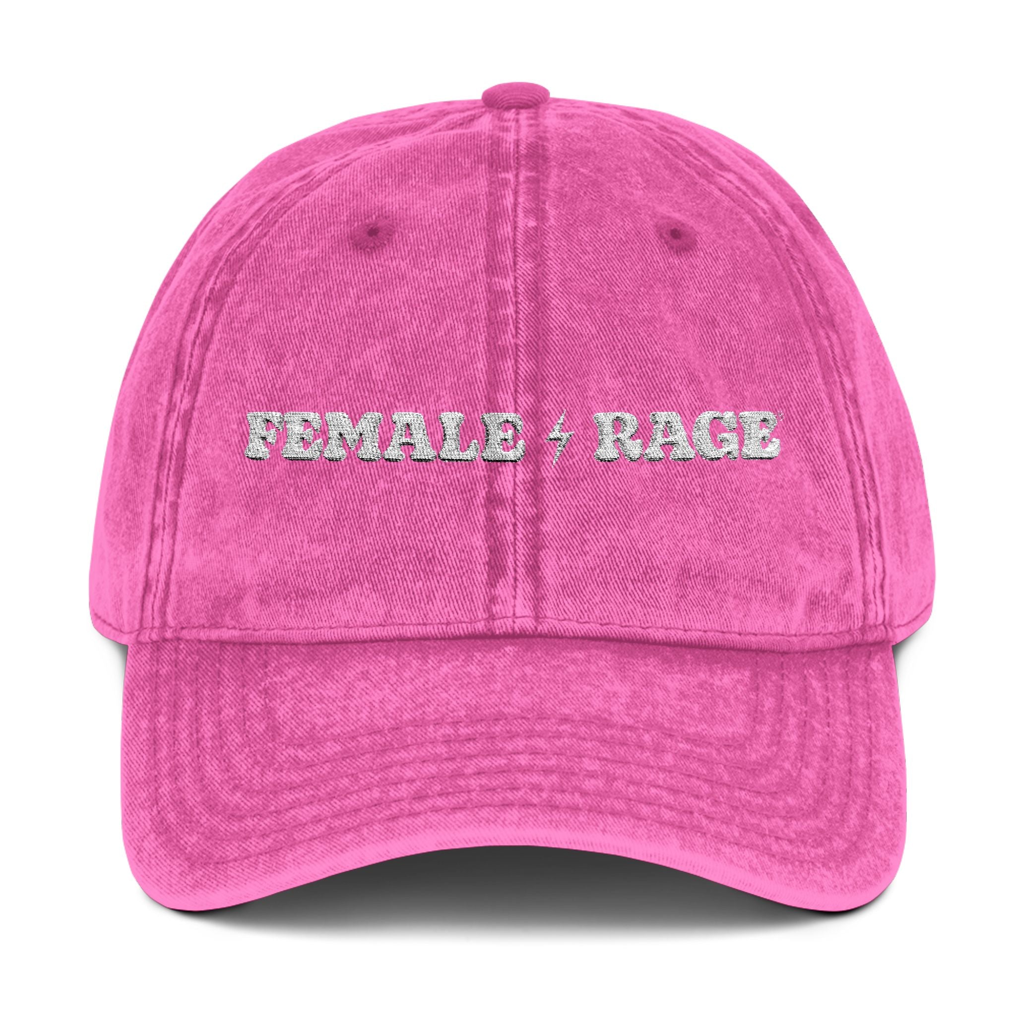 Embroidered Female Rage Logo Cap