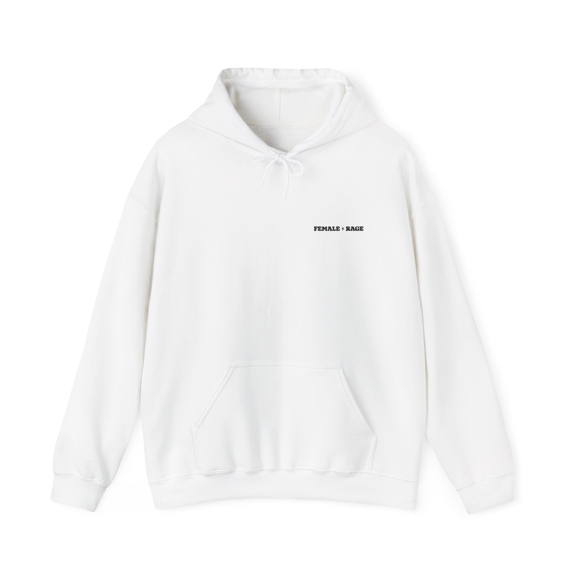 Embroidered Female Rage Logo Hoodie