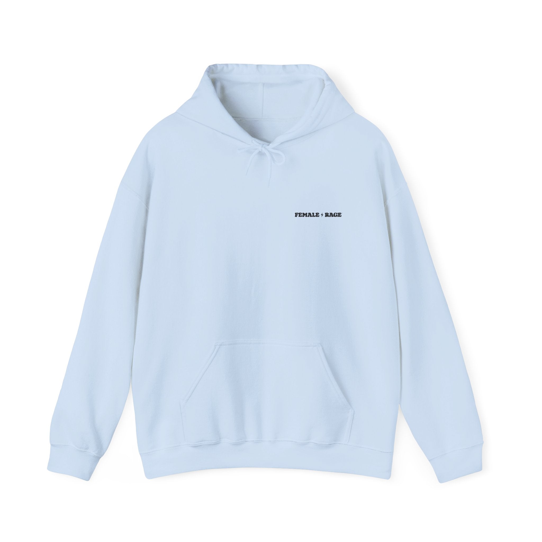 Embroidered Female Rage Logo Hoodie