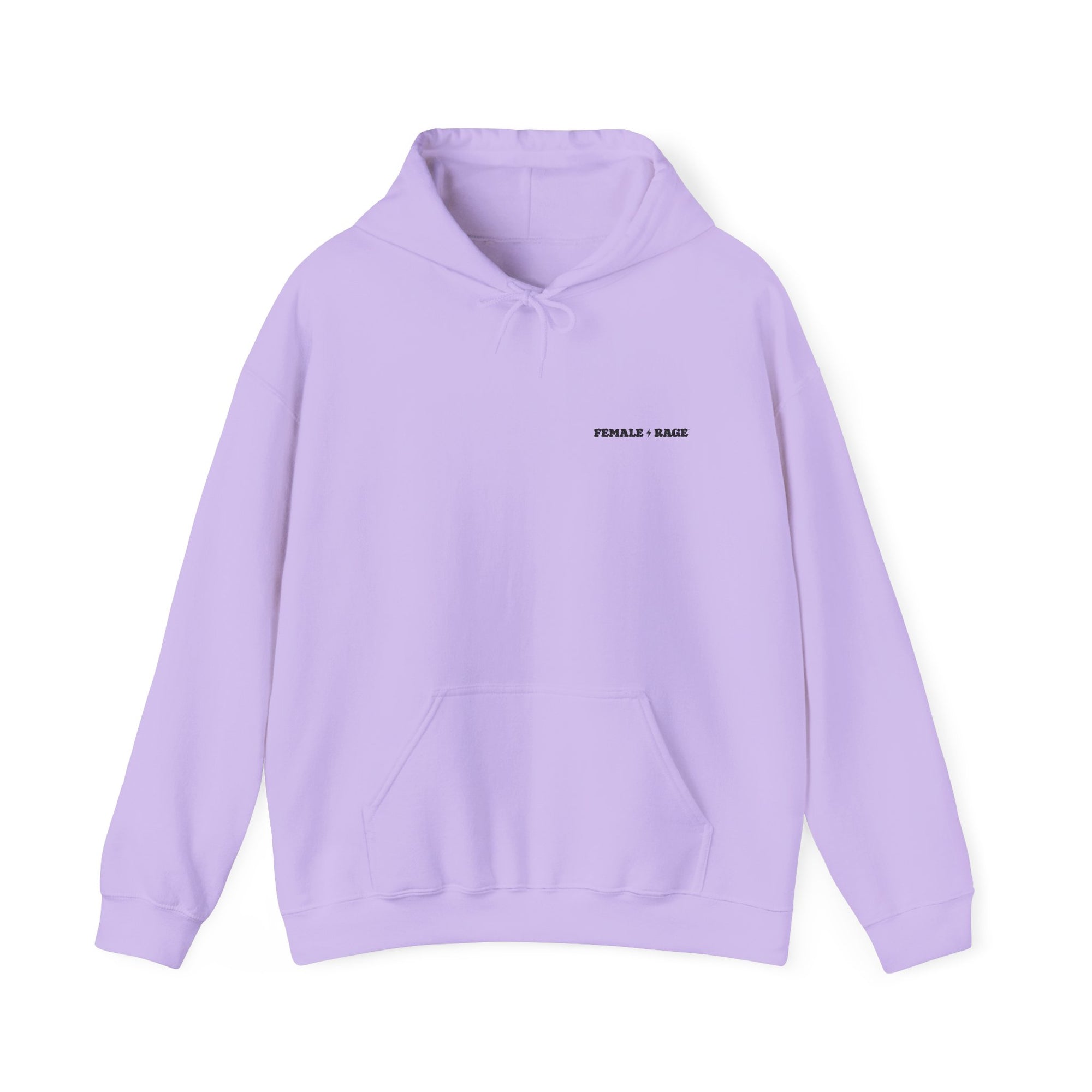 Embroidered Female Rage Logo Hoodie