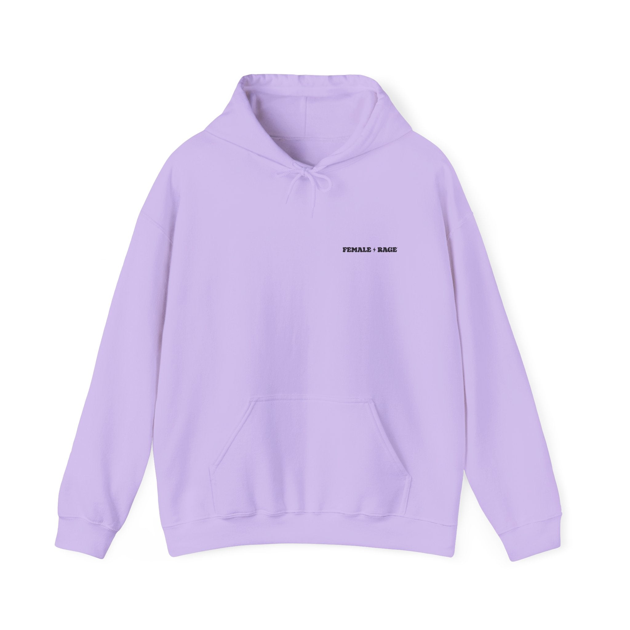Embroidered Female Rage Logo Hoodie
