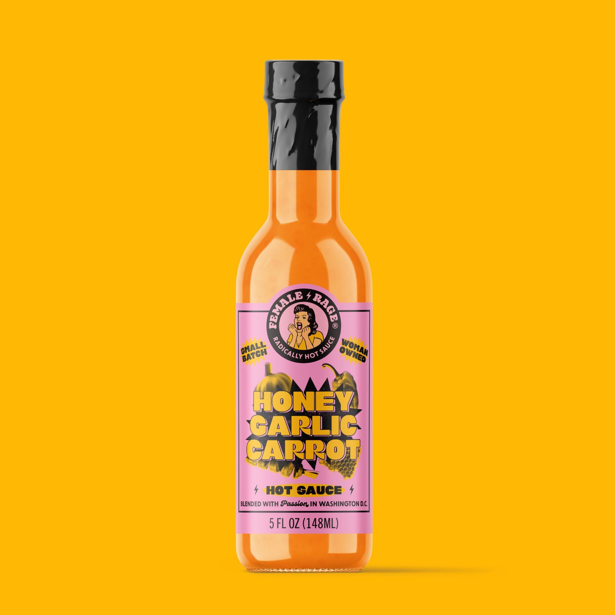 Honey Garlic Carrot Hot Sauce