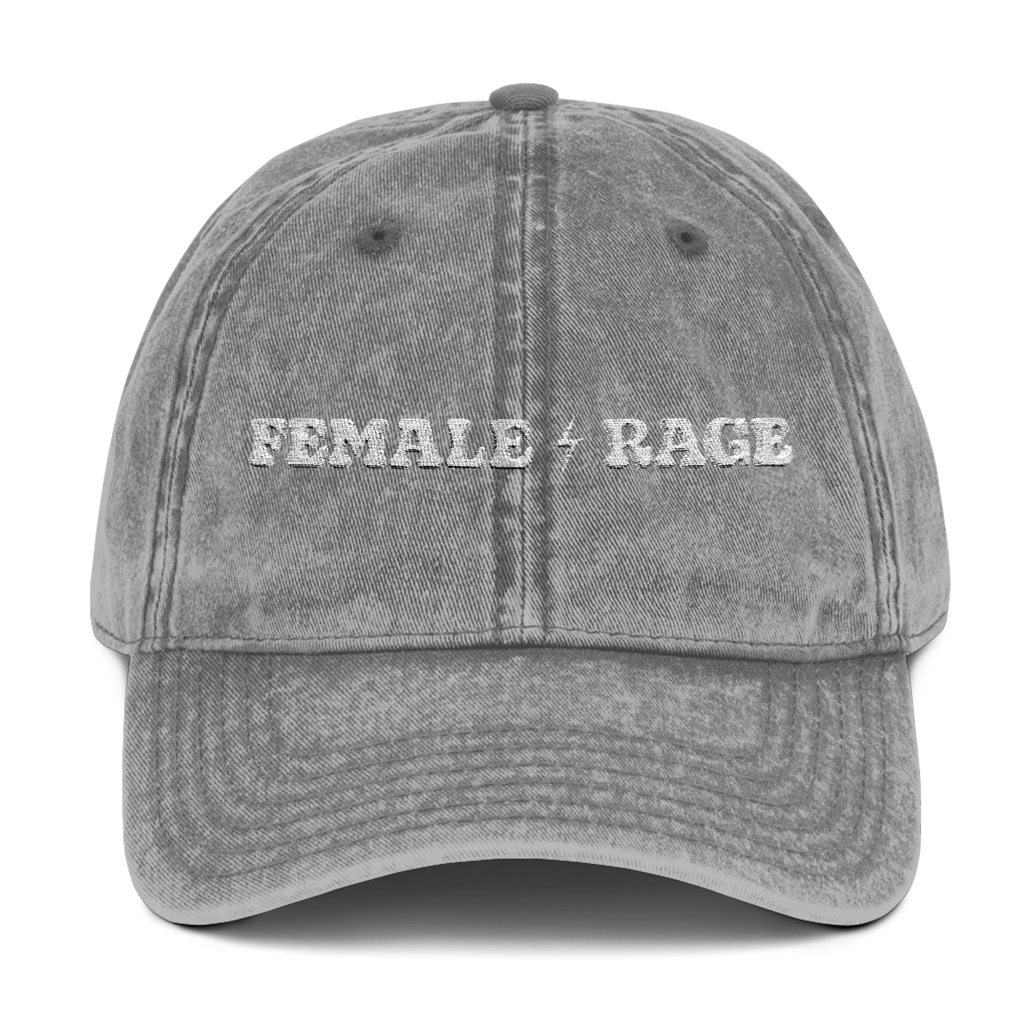 Gen Rage Cap Embroidered Female Rage Logo Cap – Female Rage Hot Sauce