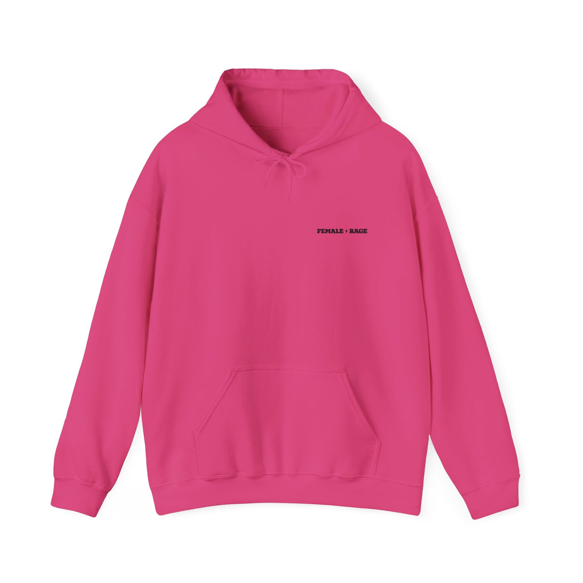 Embroidered Female Rage Logo Hoodie
