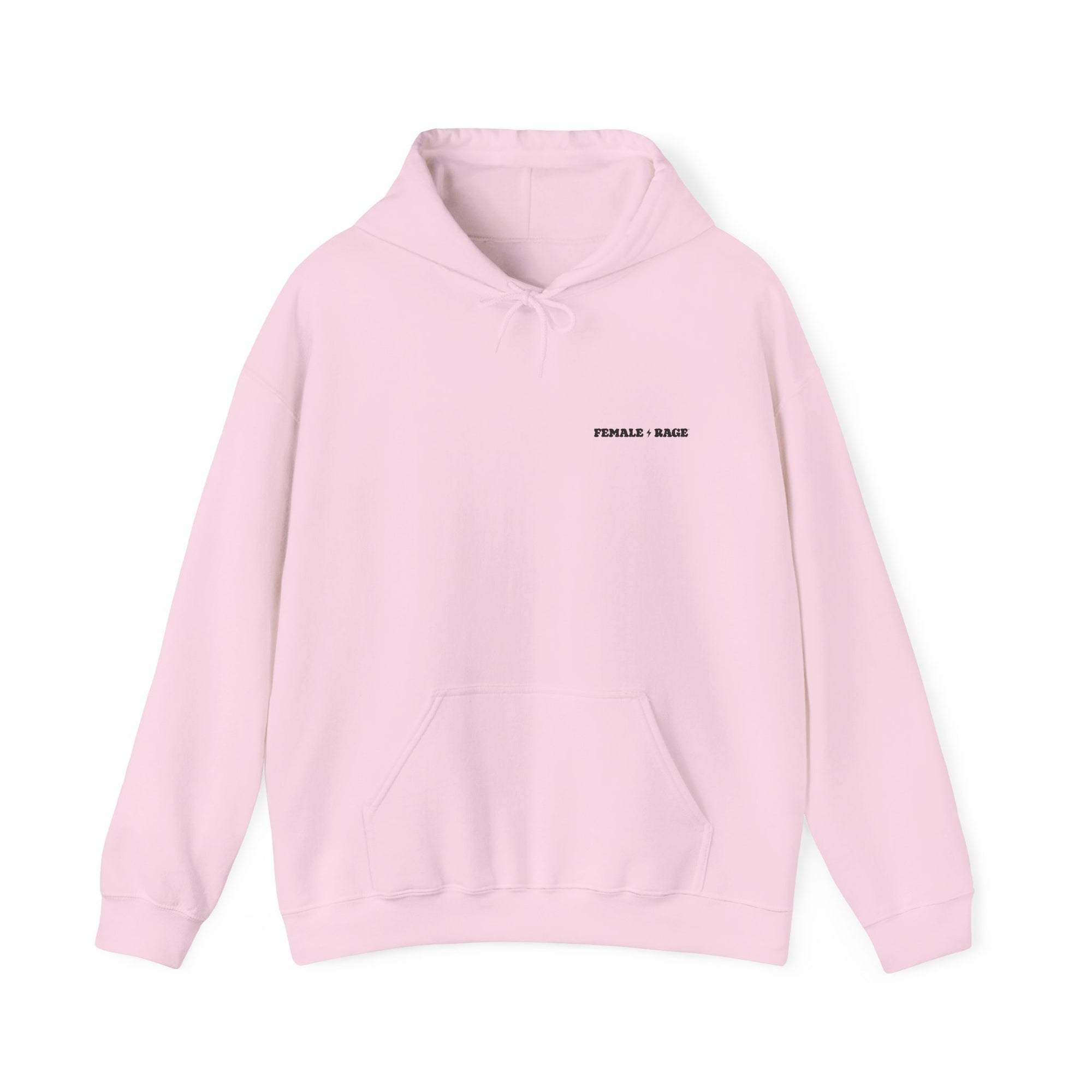 Embroidered Female Rage Logo Hoodie