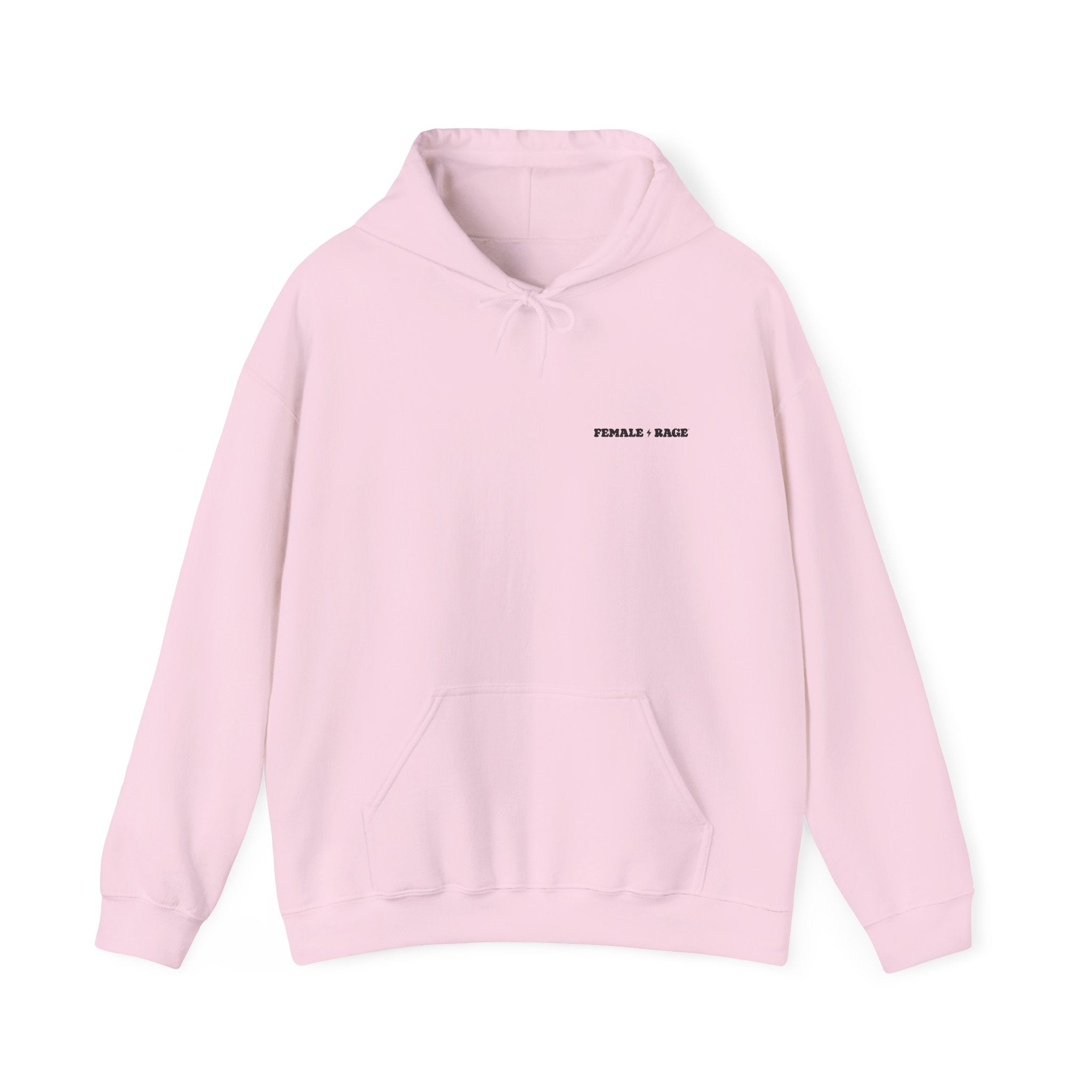Embroidered Female Rage Logo Hoodie