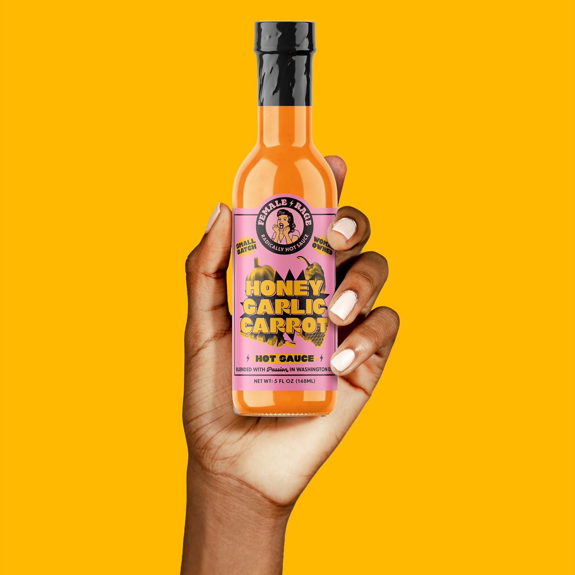 Honey Garlic Carrot Hot Sauce