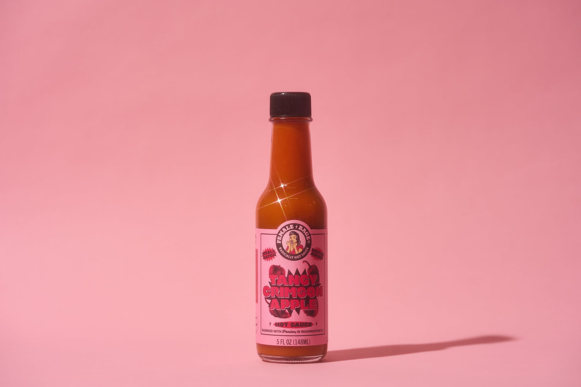 Tangy Crimson Apple Hot Sauce